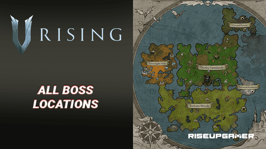 Where to find all V Rising bosses in Vardoran